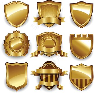 盾牌徽标矢量