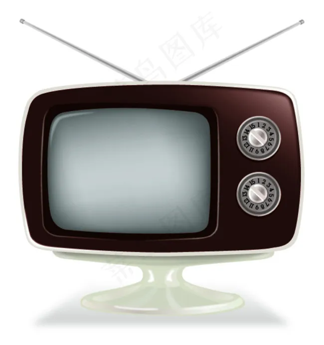矢量电视元素eps,ai矢量模版下载