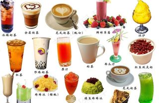 奶茶素材图片