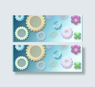 花朵形状笔刷 下载