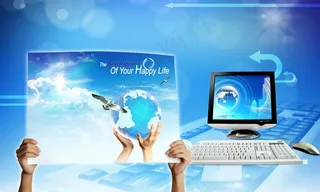 科技感海报素材图片