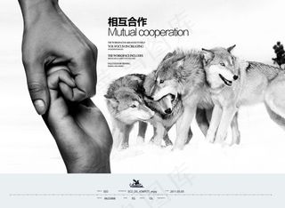 企业文化展板设计组织合作