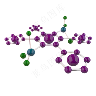 分子C4D模型工程文件