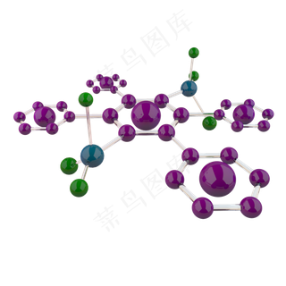 分子C4D模型工程文件