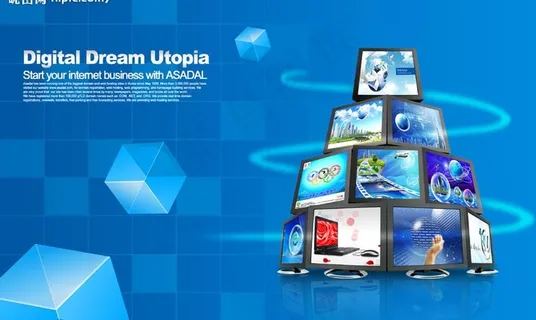 梦幻科技蓝图片