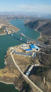 跨河大桥高清摄影图片