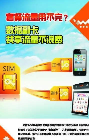 联通手机图片cdr矢量模版下载