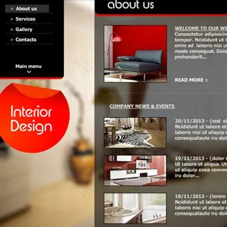 室内家居flash透明模板
