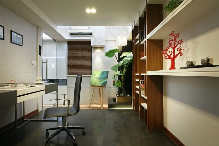 书房装修设计效果图