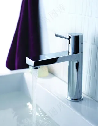 高档面盆龙头流水图图片