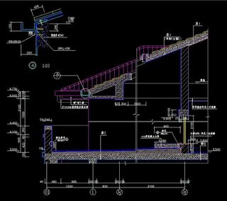 B型寓所墙身大样图