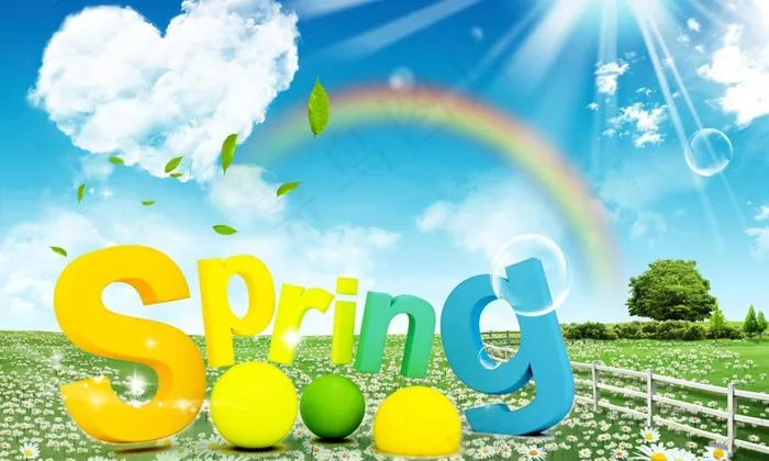 春天图片(5326X3500(DPI:300))psd模版下载