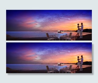 地产 海景豪宅晚餐图片