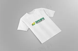 白色T恤效果图展示样机智能贴图