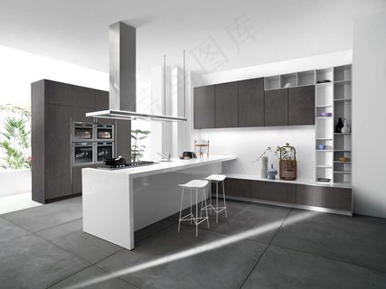 现代厨房
