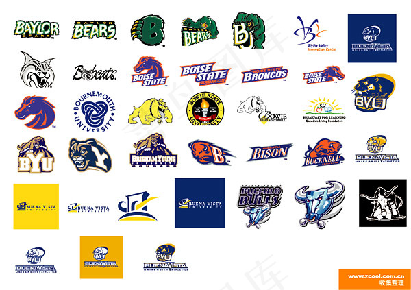 标识向量类教育和国外培训材料