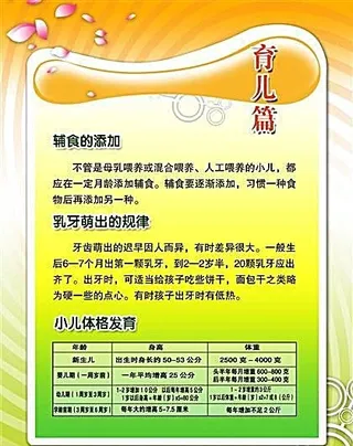 育儿知识 计划生育板报墙报 分层模...