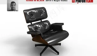 罗杰叫é的黑色PJ图标