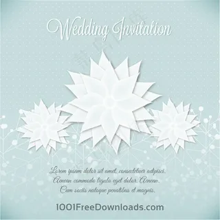 婚礼插画矢量图