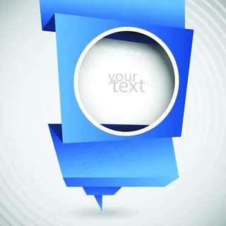 矢量炫彩框架设计背景