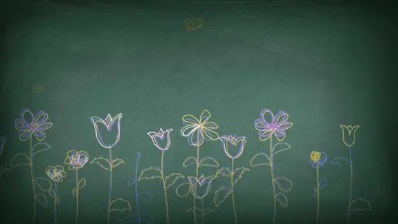 儿童节舞台背景LED视频素材