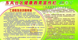 东风健康教育宣传栏图片