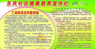 东风健康教育宣传栏图片