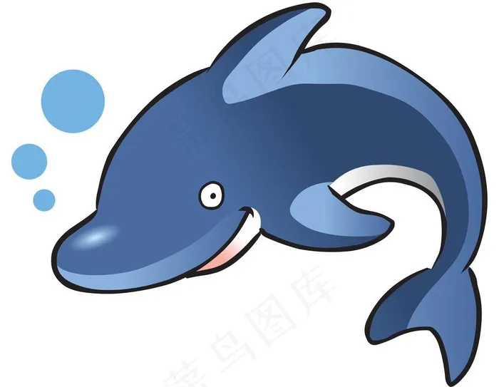 海豚图片psd模版下载