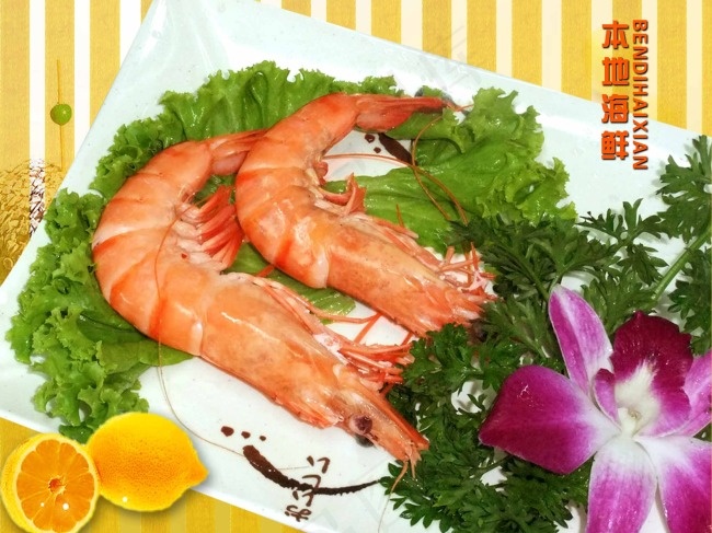 餐饮美味海鲜PSD素材