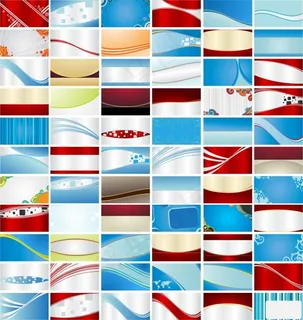 时尚简约海报展板背景矢量图