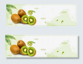 清新水果食品生鲜美味淘宝海报背景