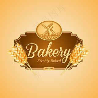 美味的全麦面包广告矢量素材