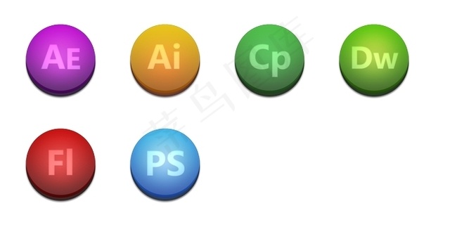 Adobe应用软件图标下载