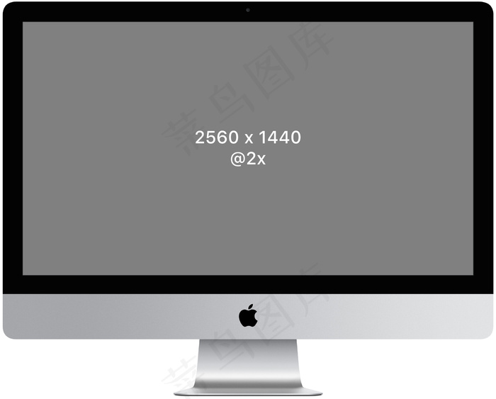 iMac27Silver苹果电脑样机