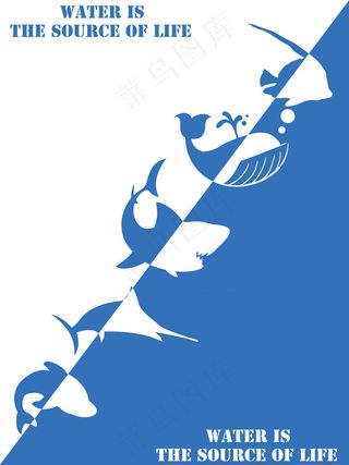 海洋保护 简洁设计创意