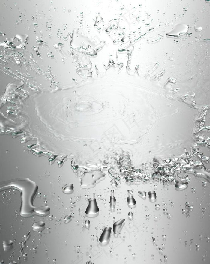 动感水滴水珠图片
