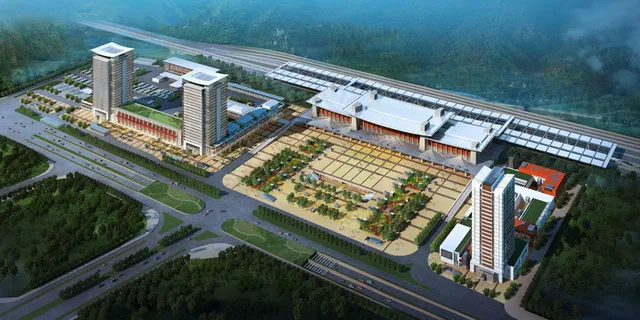 泉州火车站综合交通枢纽站图片 泉州火车站综合交通枢纽站图片