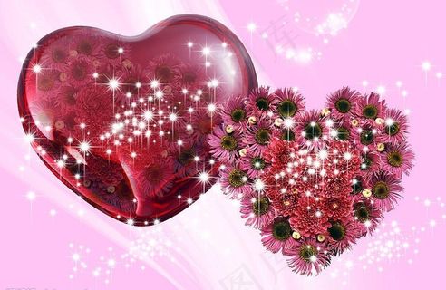 情人节 爱的心形图片