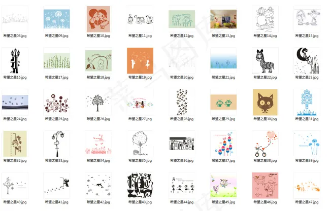 中式古典传统花纹花纹eps,ai矢量模版下载