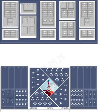 16年新版珠宝道具 钻石K金系列
