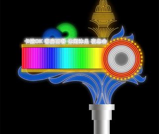 霓虹灯效果图图片