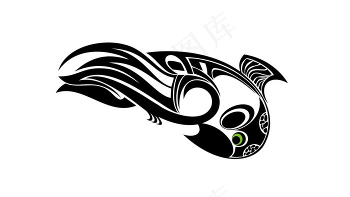 鹦鹉ai矢量模版下载