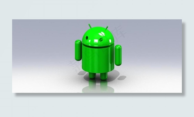 3D Android标志