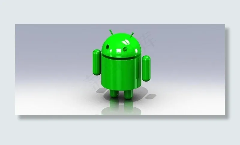 3D Android标志