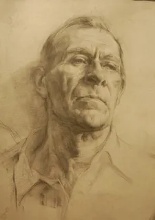 俄罗斯头像素描图片 俄罗斯头像素描图片