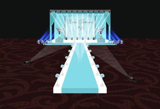 婚礼资料布置图库婚庆背景舞台现场效果图
