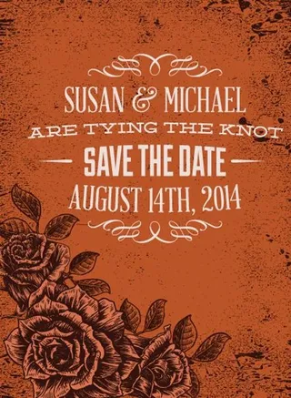 婚礼请柬背景图片