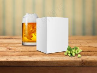 包装盒设计效果图贴图样机模板素材