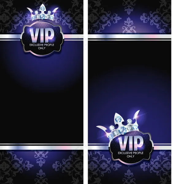 紫色VIP设计