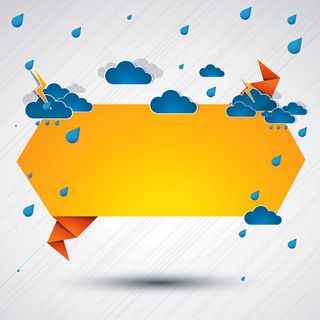 亮色精美边框矢量素材下载